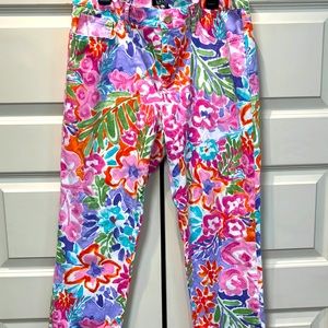 Ralph Lauren flower pattern pants